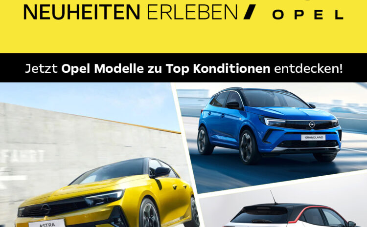  Opel – Innovative Neuheiten