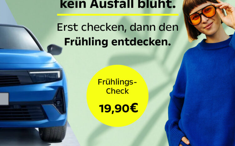  Opel Service Frühling
