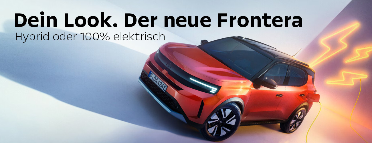 Headerbild der neue Opel Frontera