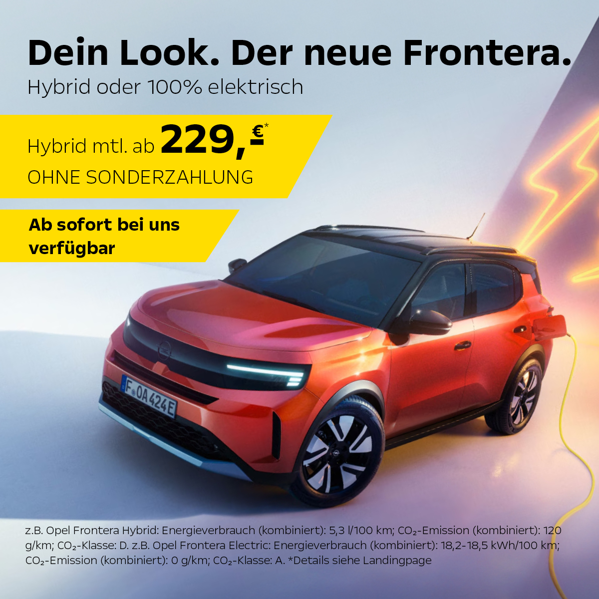 Beitragsbild Opel Frontera ob sofort Verfügbar