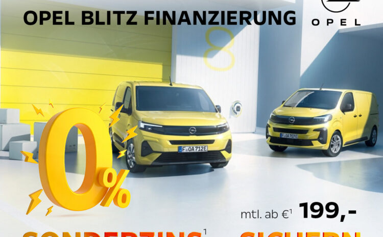  Opel NFZ Blitz Finanzierung