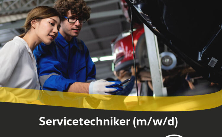  Servicetechniker (m/w/d)