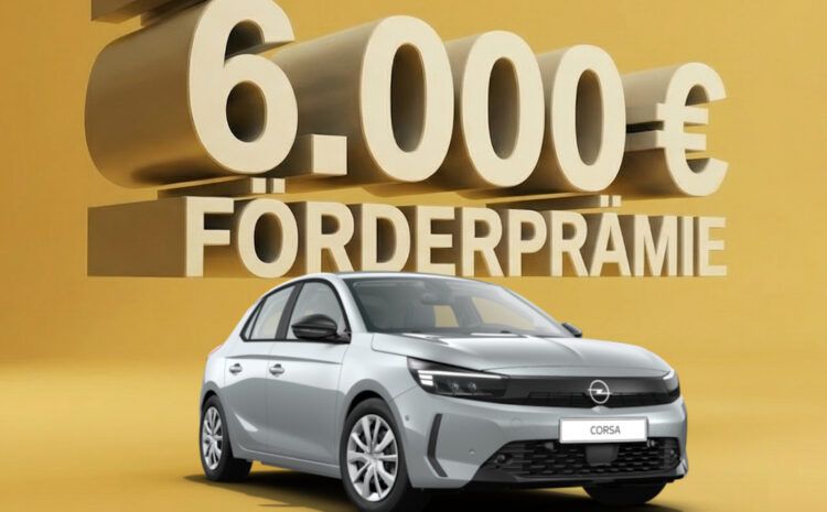  Förderprämie E-Fahrzeug