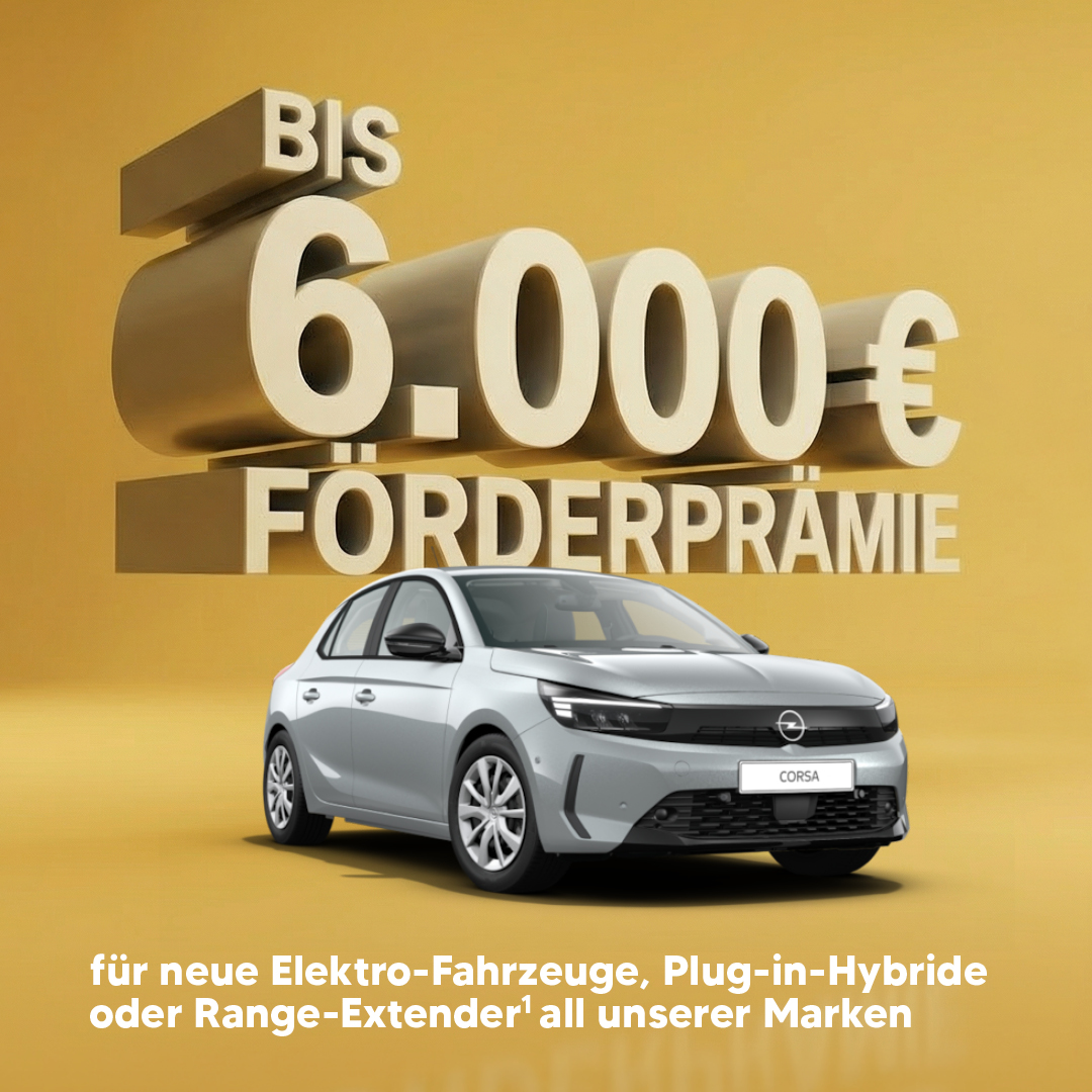HEADER MOBILE Förderprämie E-Fahrzeuge