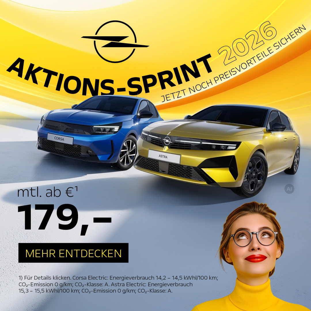 Opel Aktions-Sprint 2026